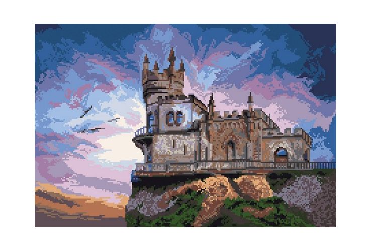 Вышивка 1900-1 Г - Ласточкино гнездо (Матренин посад)