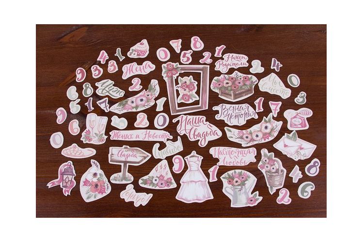 CIB-07 Декоративные элементы "Свадьба.Рустик" 160401