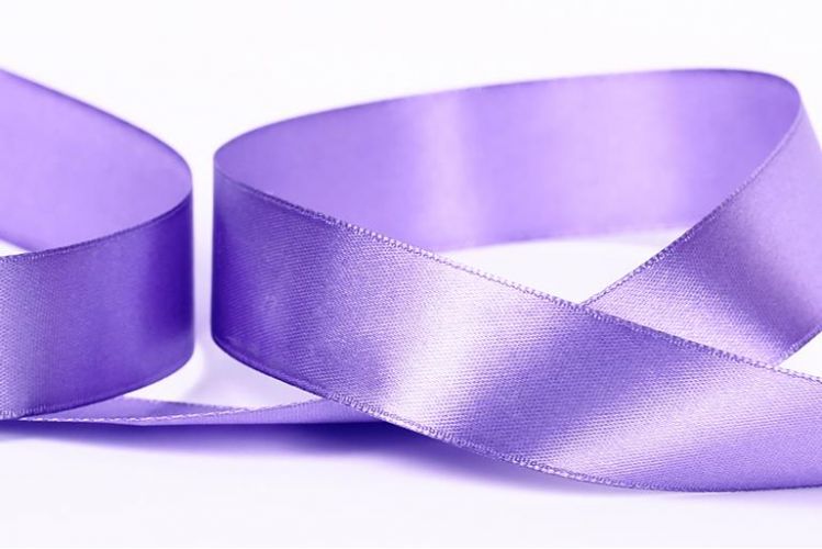 Лента атласная  25мм(1"... — 082 фиолетовый