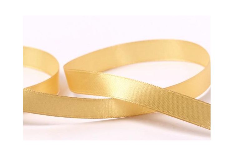 Лента атласная 12 мм ( 1/2 ") "Gamma" №148 горчичный