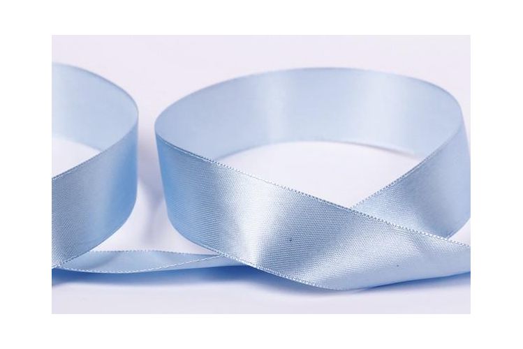 Лента атласная 25мм(1") "Гамма" — 049 голубой