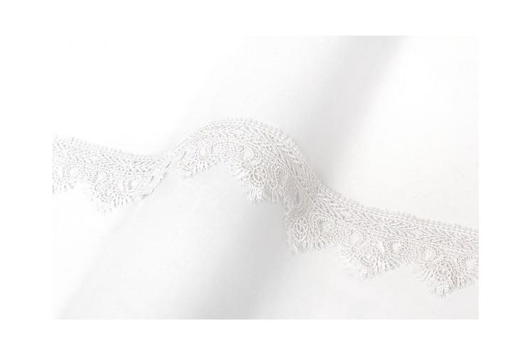 Гипюр Гамма, 60мм белый