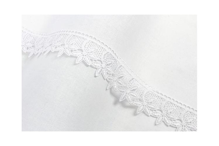 Гипюр "Gamma" GGM-4005 40 мм — белый