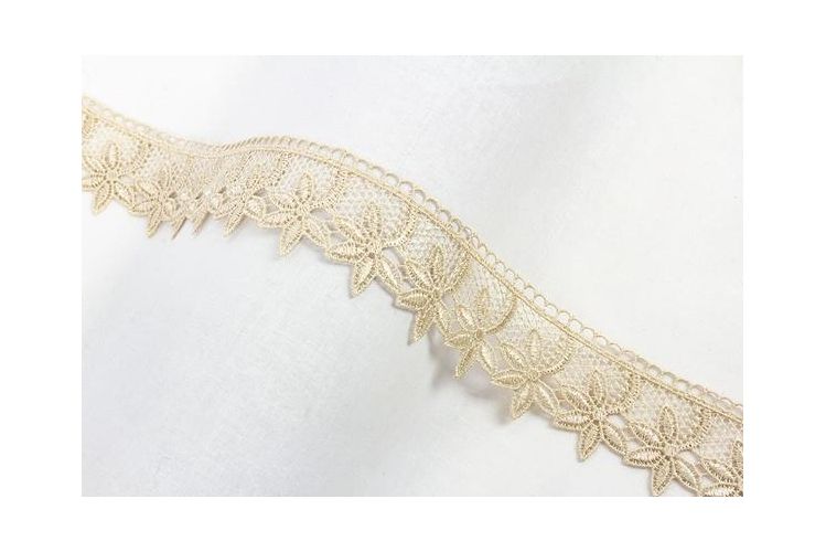 Гипюр "Gamma" GGM-4005 40 мм — под лен