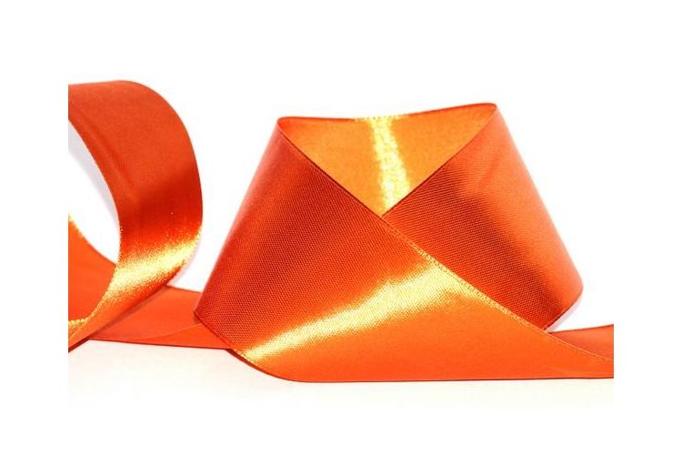 Лента атласная 50мм(2") "Гамма" 149 рыжий