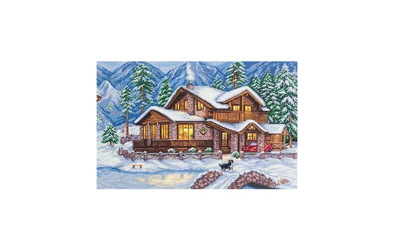 Набор для вышивания "PANNA" "Золотая серия" PS-1990 ( ПС-1990 ) "Горное шале"