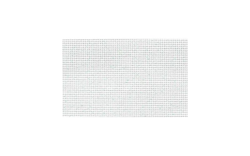 Канва K04L "Gamma" Aida №14, цвет белый с люрексом