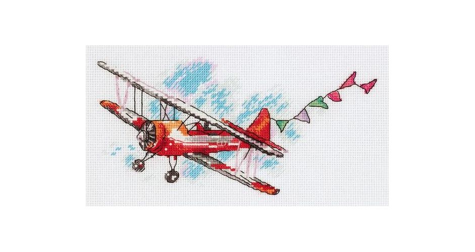 "Klart" набор для вышивания 8-455 "Кукурузник"